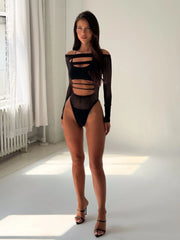 Lucy's ARIANELL BODYSUIT BLACK