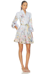 Rebellion Button Mini Dress